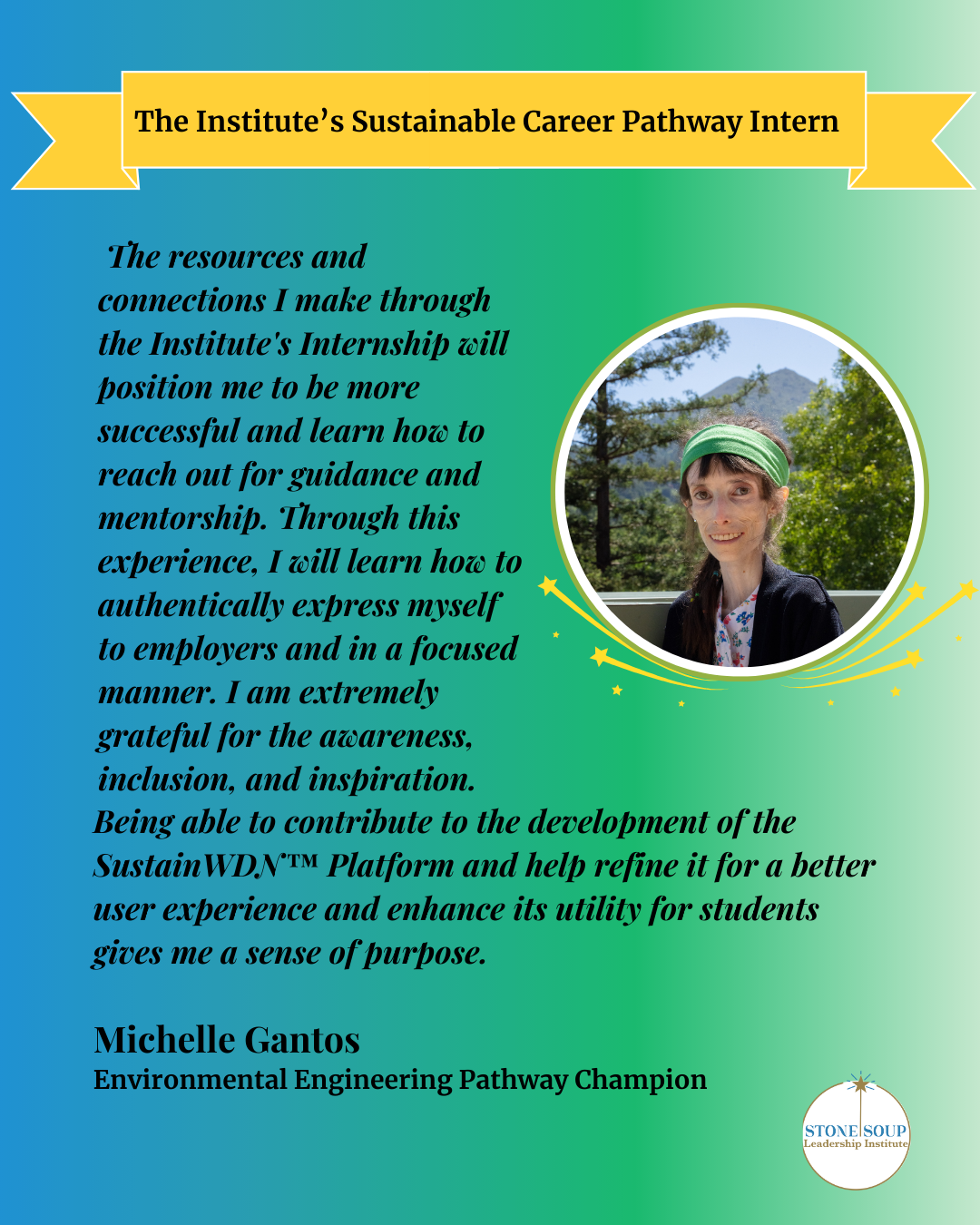 Environmental Engineering Champion: Michelle Gantos
