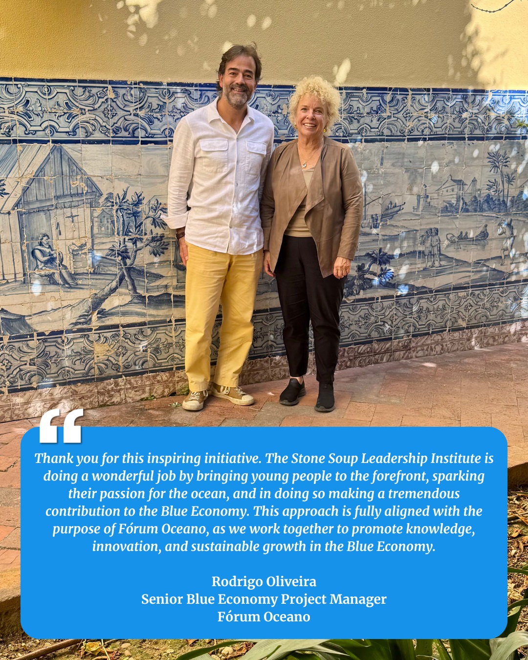 Rodrigo Oliveira, Senor Blue Economy Project Manager - Forum Oceano