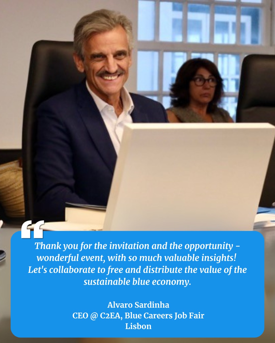 Alvaro Sardinha, CEO at C2EA, Blue Career Job Fairs Lisbon