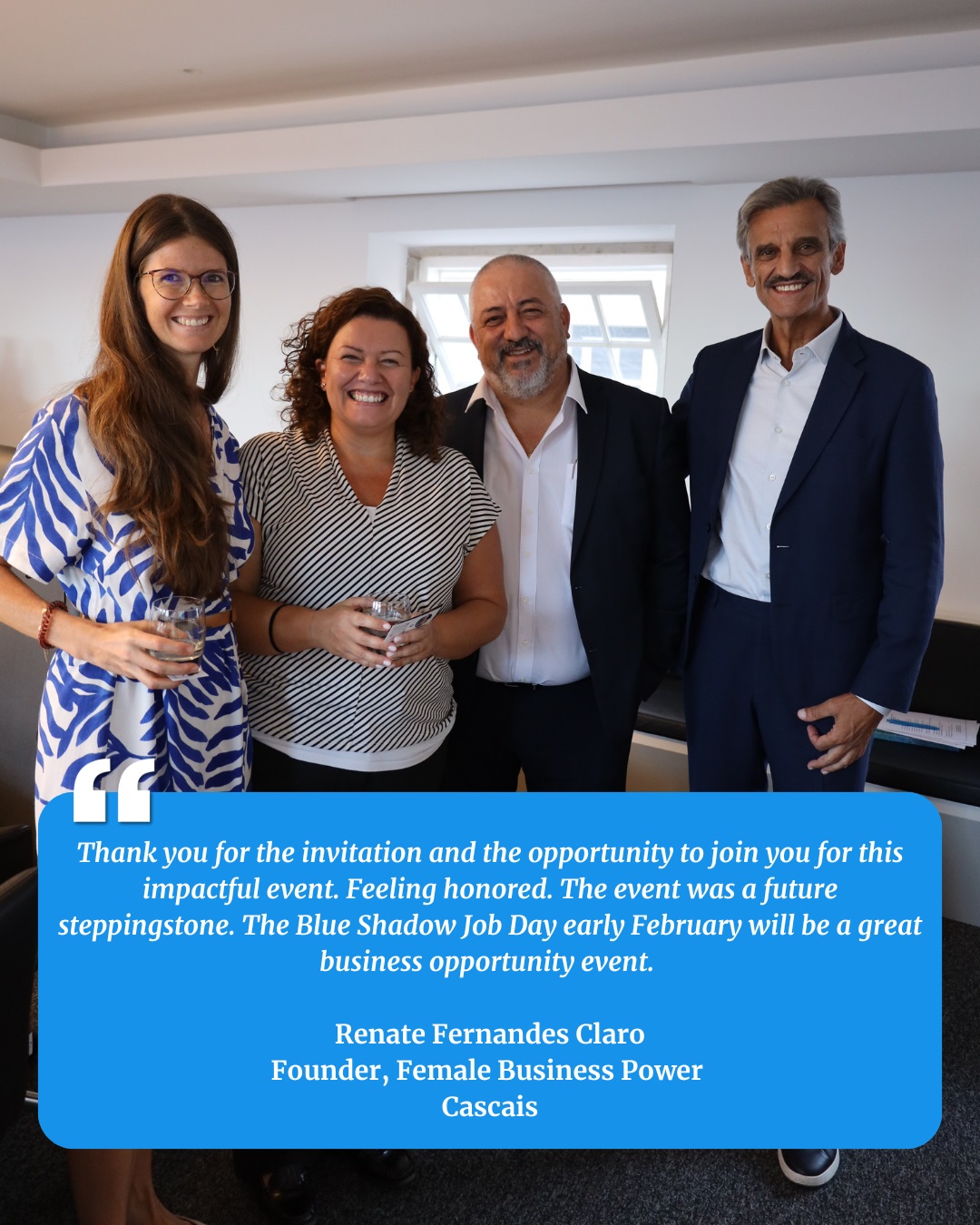 Renate Fernandes Claro, Founder of Female Business Power, Cascais